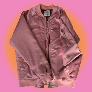UNIF satin bomber jacket